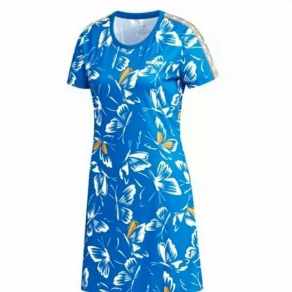 NWT Adidas X FARM RIO PRINT DRESS - Picture 6 of 10
